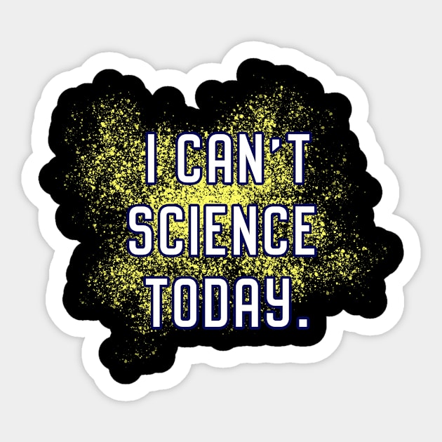 Science Sticker by Vandalay Industries